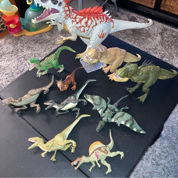Dinosaur bundle lot 10 jurassic Park world sounds movable